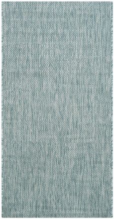 Safavieh Alfombra azul 122 x 170 cm