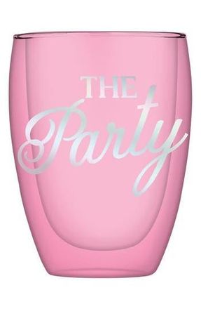 Creative Brands The Party Stemless Glass in Pink at Nordstrom Rack