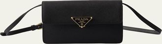 Prada Mini Saffiano Leather Shoulder Bag