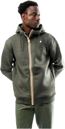 K-Way Jassen, Heren, Groen, L, Rainer Spacer Jas