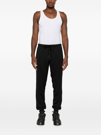 Maison Margiela Side-Stripe Drawstring Joggers - Black