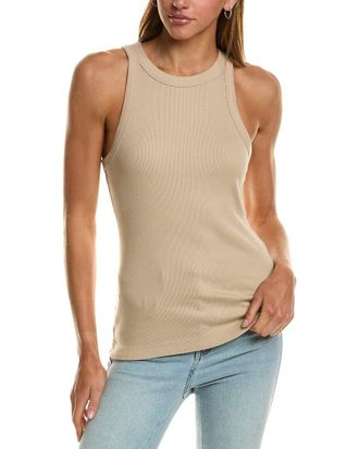 James Perse Cutaway Rib Tank