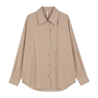 Imperial Shirts, female, Beige, Size: XS Camicia