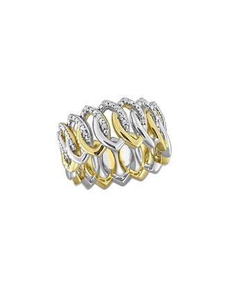 Rina Limor Silver 0.10 ct. tw. Diamond Ring