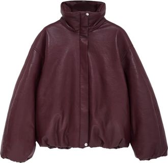 Anine Bing Cyrus Jacket - Dames - Jassen - Rood - Maat: M Leer