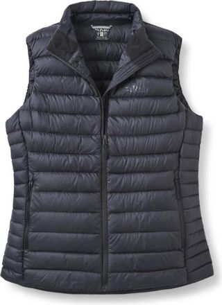 RAB Microlight Vest Daunengilet f&uuml;r Damen | grau