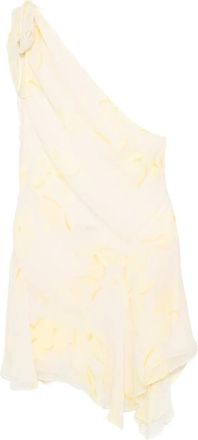 Bec&bridge Abito corto Colmar asimmetrico - Giallo