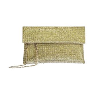 Twentyfourhaitch Tassen, Dames, Geel, ONE Size, Siri Pixel Clutch
