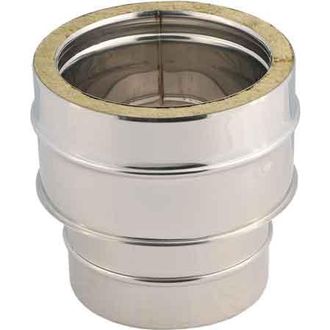 Made in Italy Acoplamiento De Pared Simple A Doble &Oslash; M 250 - F 250/300 Mm