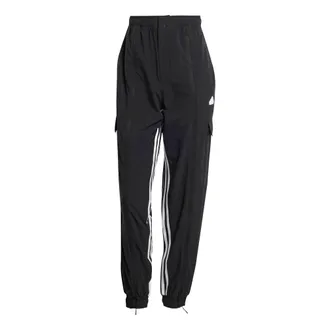 adidas (WMNS) adidas Express All-Gender Cargo Pants Black White Asia Sizing IN1826