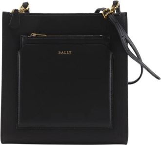 Bally Pre-owned Shoulder Bag - Dames - Vintage Schoudertas - Zwart - ONE Size - Leer - Vintage
