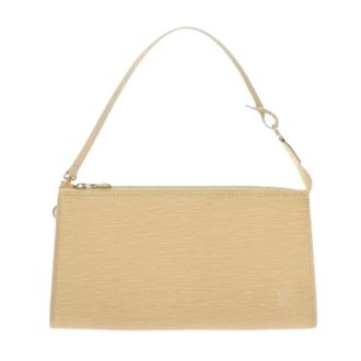 Louis Vuitton Pre-owned Shoulder Bags, female, Beige, Size: ONE SIZE Pre-owned Pouch