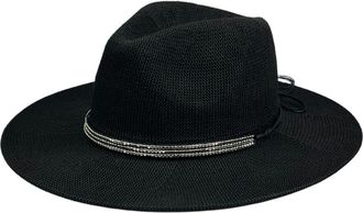 MARCUS ADLER Straw Panama Hat in Black at Nordstrom Rack