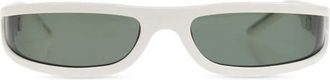 Rick Owens Gethshades Zonnebril - unisex - Zonnebrillen - Wit - ONE Size - Accessoires