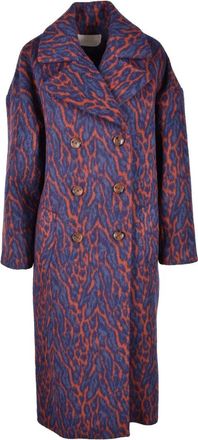 Ulla Johnson Wool Cloth Double-Breasted Coat - Brown