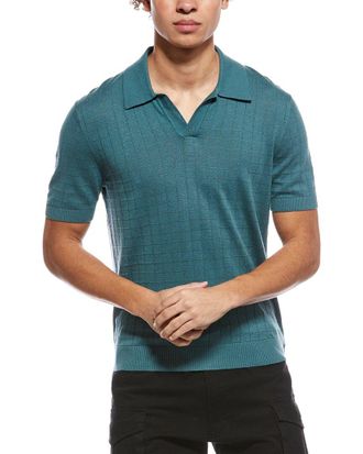 Todd Snyder Todd Snyder Squares Linen-Blend Montauk Shirt