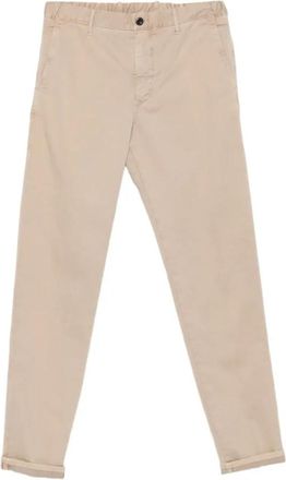 Incotex Slim Chino Broeken - Heren - Chinos - Beige - W30 - Katoen - Broeken
