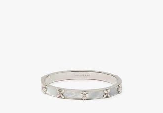 Kate Spade New York Heritage Bloom Hinged Bangle