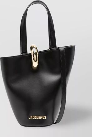 Jacquemus le bambola small leather bucket bag