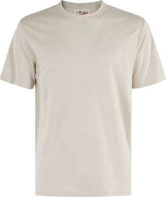 MC2 Saint Barth T-shirt in lino - Grigio