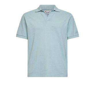 MC2 Saint Barth Polo Shirts, male, Blue, Size: 2XL Charles Polo