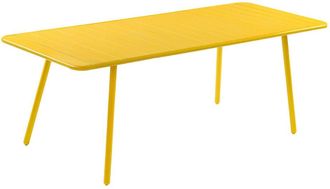 Concept Usine Mesa de jard&iacute;n 8/10 asientos amarillo de 200 cm