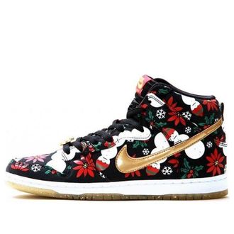 Nike x Concepts SB Dunk High Premium Ugly Christmas Sweater 635525-006