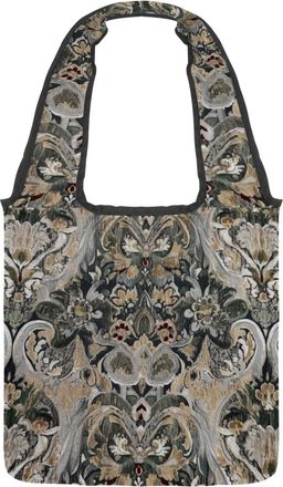 Generic 871427_3 Reversible Canvas Shoulder Tote - Double-Sided Print, 12oz Cotton, 27cm Drop, Fold-Flat Bag for Travel, Shopping, Street Outings