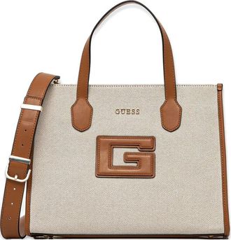 Guess Co Borsa tote G Status - Toni neutri