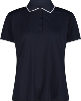 F.lli Campagnolo Polo Stretch Piquet Polo-Shirt f&uuml;r Damen | blau