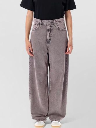 Carhartt Work in Progress denim high-rise wide-leg trousers