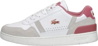 Lacoste T Clip Sneakers - Dames - Sneakers - Wit - 37 EU - Schoenen