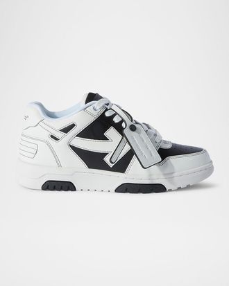 Off-white Out Of Office Bicolor Leather Sneakers