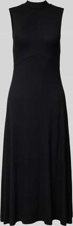 Edited Midikleid in Ripp-Optik Modell Talia in Black, Gr&ouml;&szlig;e 34