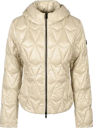 Moose Knuckles Lichtgewicht Iceberg Quilt Donsjack - Dames - Winterjassen - Beige - S - Nylon - Jassen