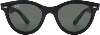 Ray-Ban Ray Ban Wayfarer Way Green Round Unisex Sunglasses RB2241 901/31 51