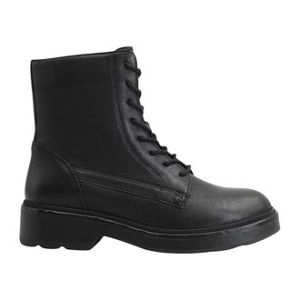 Geox D Swelen Veterlaars - Dames - Schoenen - Zwart - Maat: 40 EU Leer