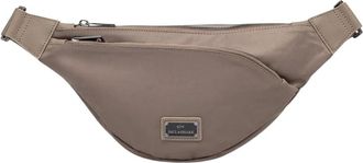 Paul & Shark Halvemaan Heuptas - Heren - Heuptassen - Bruin - ONE Size - Leer - Tassen