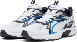 Puma Sneaker PUMA MILENIO TECH_, Damen, Gr. 42,5, puma wei&szlig;, racing blau, new navy, Textil, Schuhe Sneaker, f&uuml;r Sportmode und Streetwear, mit Schn&uuml;rverschl