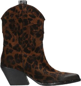 Elena Iachi E2016 Cowboy Boot - Dames - Cowboylaarzen - Veelkleurig - 36 EU - Leer - Schoenen