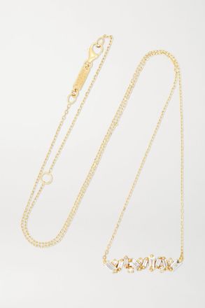 Suzanne Kalan Collana In Oro 18 Carati Con Diamanti