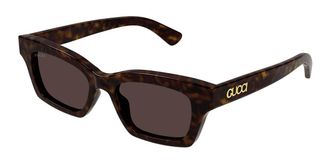 Gucci GG1790S 002 Womens Sunglasses Tortoiseshell Size 51