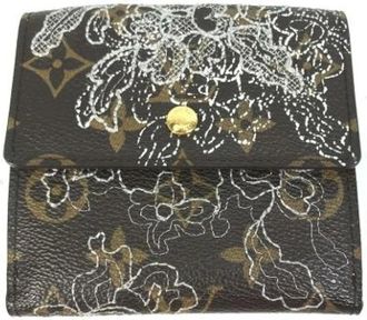 Louis Vuitton Pre-owned Wallets, female, Brown, Size: ONE SIZE Pre-owned Canvas Wallet