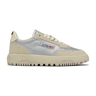 Autry Wild Pace Low - Dames - Sneakers - Beige - 40 EU - Leer - Schoenen