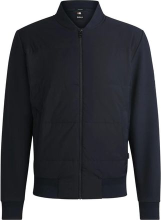 HUGO BOSS Heren, Jassen, Blauw, Maat: 2XL