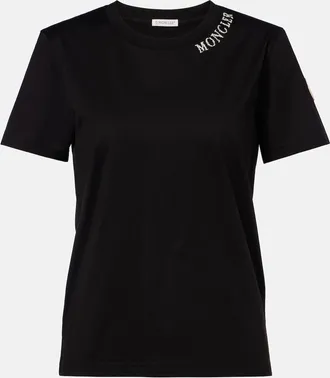 Moncler Logo cotton jersey T-shirt