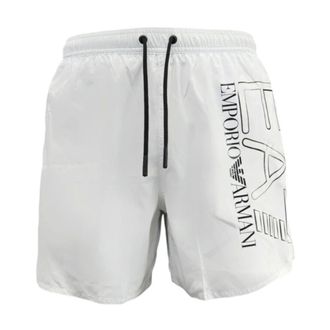 Emporio Armani Emporio Armani Ea7, Uomo, Costumi da bagno, Bianco, L, new