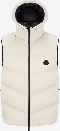 Moncler &Auml;rmellose Daunenjacke mit Kapuze Guersac