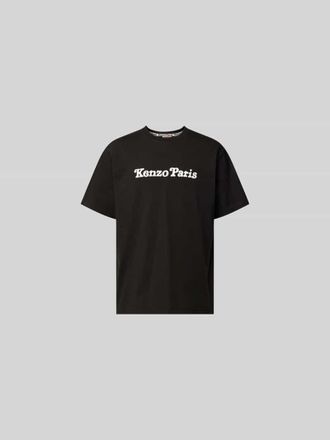Kenzo T-Shirt aus reiner Baumwolle in Black, Gr&ouml;&szlig;e L