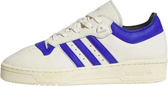 adidas Lage Sneakers in Wit/Blauw/Geel - Heren - Skateschoenen - Wit - 49 1/3 EU - Fitness
